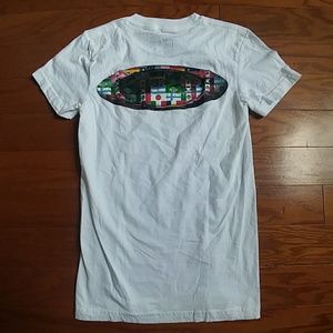 Oakley Worldwide Flags Nautical T Shirt Womens